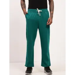 showoffff Showoff Green Cotton Straight Fit Trackpants-picture-29