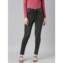 showoffff SHOWOFF Grey Denim Skinny Fit Mid Rise Jeans-picture-32