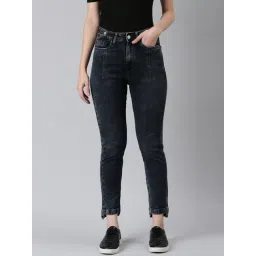 showoffff SHOWOFF Grey Denim Slim Fit Mid Rise Jeans-picture-13