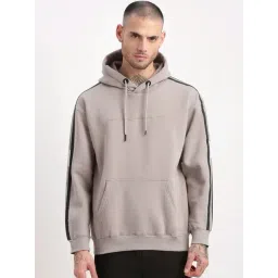 showoffff Showoff Grey Slim Fit Hooded Sweatshirt-picture-39