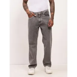 showoffff Showoff Grey Straight Fit Jeans-picture-45