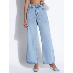 showoffff Showoff Light Blue Relaxed Fit Jeans-picture-19