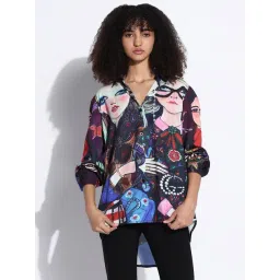 showoffff Showoff Multicolor Cotton Relaxed Fit Printed Shirt-picture-31