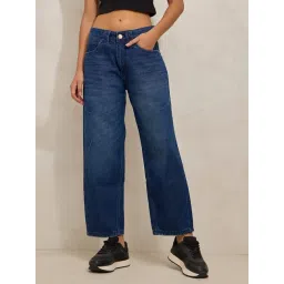 showoffff SHOWOFF Navy Blue Solid Jeans-picture-23