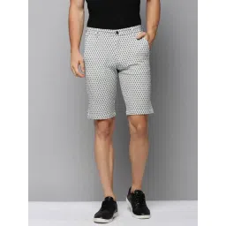 showoffff SHOWOFF Off White Regular Fit Printed Shorts-picture-32