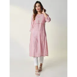 showoffff SHOWOFF Pink Printed Kurta-picture-39