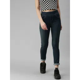 showoffff SHOWOFF Skinny Fit Clean Look Blue Jeans-picture-38