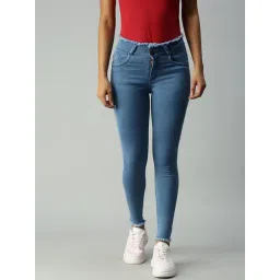showoffff SHOWOFF Skinny Fit Clean Look Blue Jeans-picture-43