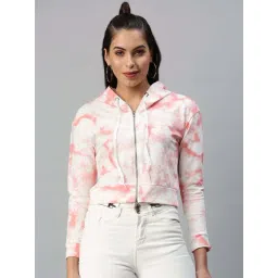 showoffff SHOWOFF White & Pink Printed Cotton Sweatshirt-picture-26