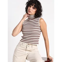 SHOWOFFFF Striped Crop Top-picture-26