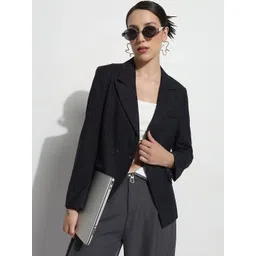 SHOWOFFFF Tailored Fit Double-Breasted Blazers-picture-41