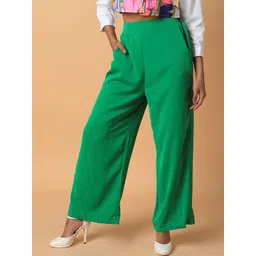 SHOWOFFFF Women Comfort Loose Fit Trousers-picture-31