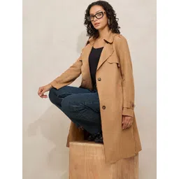 SHOWOFFFF Women Suede Windcheater Tailored Jacket-picture-18