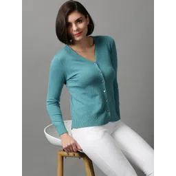 SHOWOFFFF Women Woollen Cardigan-picture-29