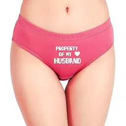 showtime Gift for Husband and Wife - Hipster Panties for Women - Cotton Briefs, Printed Panties, Ladies Underwear-picture-12