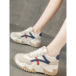 Shozie Girls Colourblocked Sneakers-picture-37