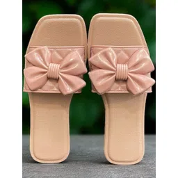 Shozie Women One Toe Flats with Bows-picture-41