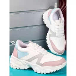 Shozie Women Synthetic Lace-Up Sneakers-picture-34