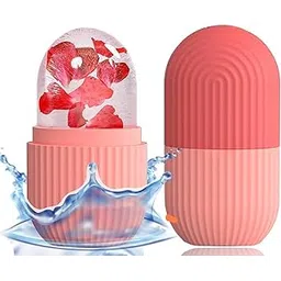 SHREE ENTERPRISE Ice Roller For Face Massager, Face Ice Roller To Enhance Skin Glow, Shrink & Tighten Pores, Puffy Eyes, Acne, Pimple, Facial Ice Roller, Reusable & Unbreakable.Colour- Multi Colour.Pack OF 1-image-40