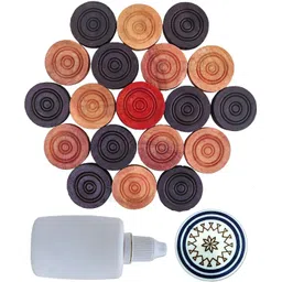 shree ganesh 115 Carrom Pawns-picture-16