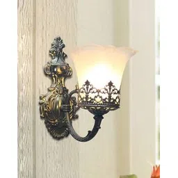 shree kala home decor Antique Decorative Tulip Shade Wall Mounted Light-picture-40