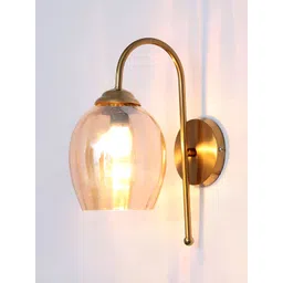 SHREE KALA HOME DECOR Brown Metal Traditional Wall Lamp-picture-26