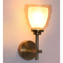 shree kala home decor Classic Golden Wall Light With Antique Brass Finish-picture-39