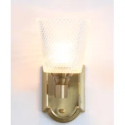 Shree Kala Home Décor Decorative & Accent Wall Light with White Diamond Cutting Glass-picture-25