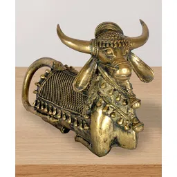 shree kala home décor SNandi Dhokra HandCraft hree Kala Home Decor Antique Brass-picture-14