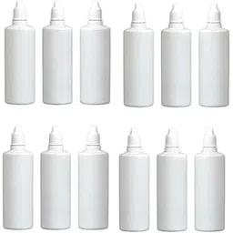 SHREE MAHA Empty Seal Dropper Bottles Homeo 50ml Milky - Homeopathy, Ayurvedic, Plastic Squeezable Dropper Bottles for Eye Drops and Lab Liquids, Seal Locking Dropper (Pack of 12)-picture-45