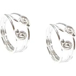 shree shobha collection Presents Beautiful Silver Toe Ring bichiya for Women & Girls Free Size-picture-11