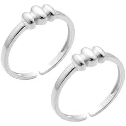 shree shobha collection Silver Toe Ring Toe-ring |Gift for Women and Girls | Pure Chandi Ki Becchiya|Adjustable-picture-12