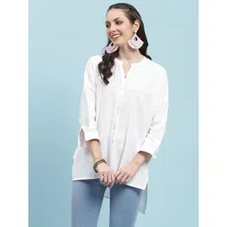 Shree Liva Mandarin Collar Tunic image 2