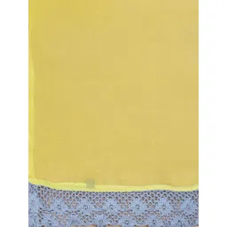 Shree Striped V-Neck Pleated Cotton A-Line Kurta With Trouser And Dupatta image 3