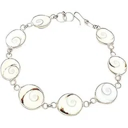 shree shyam gems And Jewellery Natural and Original Gomti Chakra Bracelet for Men and Women-picture-51