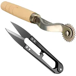 shree shyam Combo Thread Cutter (1 Piece) + Tracing Wheel (1 Piece) {Set of 2} Tracing Wheel-picture-25