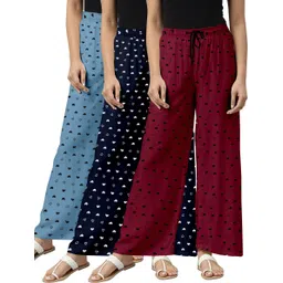 shreefab Pack of 3 Women Pyjama-picture-42
