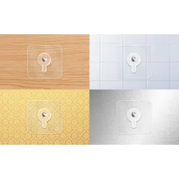 shreejee Glossy Shower Rod Hook-picture-32