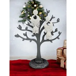 shreeji jewels Ghungroo Beaded Oxidised Dome Shaped Jhumkas-picture-11