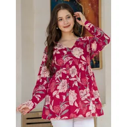 SHREELATA Floral Print Top-picture-37