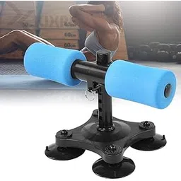 ShreeVoke Sit up Assistant Abs Workout Equipment with Foam Handle and Rubber Exercise Machine Portable Self-Suction, Sit Up Bar, Crunches Equipment, Fitness Equipments (Multi)-picture-12