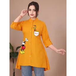 SHREEZON Women Printed Ethnic Tunic-picture-10