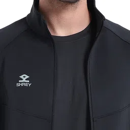 shrey Men Solid Sports Jacket image 4