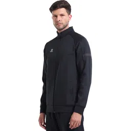 shrey Men Solid Sports Jacket image 3