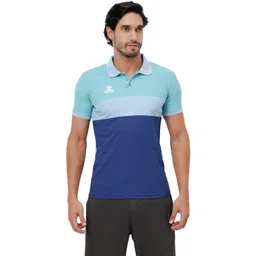 Shrey Men Brand Logo Colourblocked Polo Collar T-shirt-picture-19