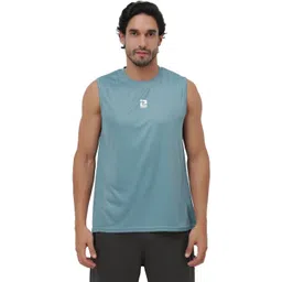 Shrey Round Neck Moisture Wicking Tank Vest-picture-21