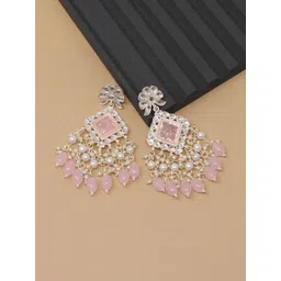 SHREYA FASHION Geometric Drop Earrings-picture-33