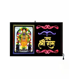 SHRI KHATU SHYAM CREATION Black & Mustard 1 Pieces MDF Wall Photo Frames-picture-30