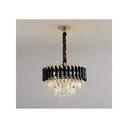 SHRI MAHAL ANTIQUES Gold-Toned Traditional Ceiling Lamp-picture-17