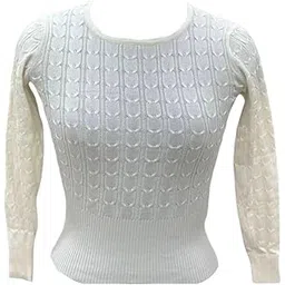shri shyam creation Fashionable Imported Knitted Woolen Blouse for Women - Stretchable Free Size, Full Sleeves, Round Neck-picture-17